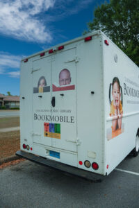 Back of the TPL Bookmobile