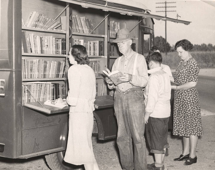 historic bookmobile